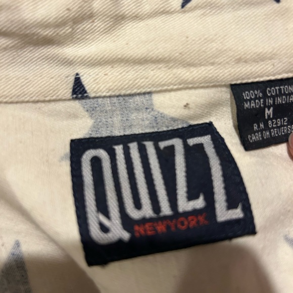 Quizz Newyork Star Casual Button Shirt - Picture 4 of 4